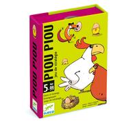 Djeco Jeu de cartes Piou Piou multicolore