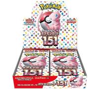 Jeu de cartes - Pokémon - Scarlet & Violet 151 Box - 20 paquets - Cartes japonaises - 2 joueurs ou plus