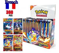 Jeu de cartes Pokémon TCG 360P français : Écarlate & Violet Etsncelles Astral Radiance Obsidian Flames Booster Box Jeu de cartes Pokémon English CHAOS 1 box