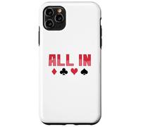 Jeu de Cartes Poker All in Coque pour iPhone 11 Pro Max