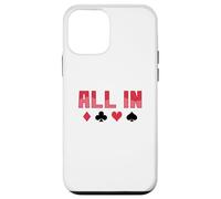 Jeu de Cartes Poker All in Coque pour iPhone 12 Mini