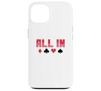 Jeu de Cartes Poker All in Coque pour iPhone 13