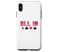 Jeu de Cartes Poker All in Coque pour iPhone XS Max