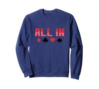 Jeu de Cartes Poker All in Sweatshirt