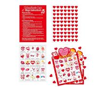 Jeu de cartes pour couples - Deck de démarrage de conversation, divertissement pour fête de Saint-Valentin | Ensemble d'activités romantiques interactives amusantes, défi de voyage à domicile en class