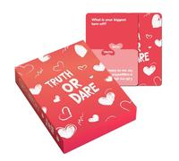 Jeu De Cartes Pour Couples | Jeu D'Exploration Relationnelle Interactive - 50 Idées de Rendez-Vous Cadeau Romantique pour Soirée en Amoureux Saint-Valentin Activités pour Adultes et Adolescents