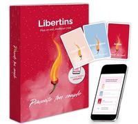 Jeu de Cartes pour Libertinage - Soirée Couple libertin, Questions & défis, consentement et limites - Version Mobile Offerte