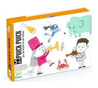 Djeco Jeu de cartes Puick Puick – Jeu d'ambiance dès 5 ans 2-4 joueurs Orange