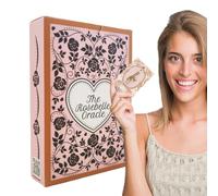 Jeu de cartes Rosebelle Oracle - Version anglaise - Taille standard - Accessoire de divertissement de divination du destin - Fonction de réunion d'amis - 78 cartes