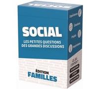 Jeu de cartes Savana Social Familles Les Petites Questions des Grandes Discussions Multicolore G