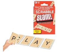 Scrabble Slam The Original Mega Hit Jeu de cartes Scrabble des années 2000, version rapide du Scrabble, pour 2 à 4 joueurs, à partir de 8 ans