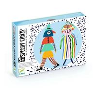 Djeco Jeu de cartes Speedy Crazy FSC Mix - Jeu d'enfant pour s'amuser.