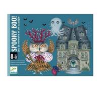 Djeco Jeu de cartes Spooky Boo – 13 ans et plus, 2 joueurs ou plus, 20 min – Bleu