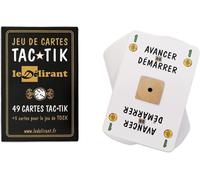 Jeu De Cartes Tac Tik. Paquet De 49 Cartes Originales Pour Jouer Au Tac¿Tik + 5 Cartes Pour Jouer Au Jeu De Tock Ou Toc. Marque Française Le Délirant.