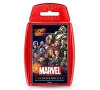 Winning-Moves – Jeu de cartes Top Trumps Marvel Cinematic Universe – 2-6 joueurs – VF