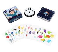 Jeu de cartes : une paire de 54 cartes et une cloche