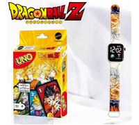 Jeu de Cartes UNO DBZ + Montre Dragon Ball Z Sangoku OFFERTE