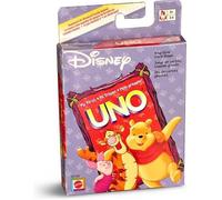 Jeu de cartes UNO Junior - MATTEL - Winnie l'Ourson - 2 à 4 joueurs - À partir de 3 ans - Multi-couleurs