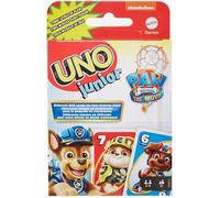 UNO Junior La Pat'Patrouille : Le Film, Jeu de société et de 56 Cartes à l'effigie du Dessin animé, 2 à 4 Joueurs, pour Enfants dès 3 Ans, HGD13