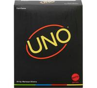 Mattel Games Uno Minimalista Featuring Designer Graphics Card Game Multicolore