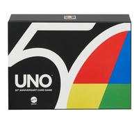 Jeu de Cartes Uno Premium 50ème Anniversaire - Mattel Games - 2 à 10 joueurs - Dès 7 ans