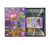 Jeu De Cartes Virus 2, Version Corrigée, Jeu De Société Familial, Amusant Pour Fêtes Et Enfants-Dm36b-Virus-Purple