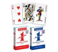Winning Moves Waddingtons cartes à jouer bleues Bleu G
