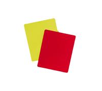 Jeu de cartons arbitre jaune rouge