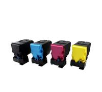 Jeu de Cartouches de Toner Compatible avec Aculaser C300 C300dn, 1 pièce, modèles C13S050747 C13S050748 C13S050749 C13S050750(1Pc Black)