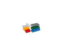 Allit 457370 EuroPlus Lot de 63/22 tiroirs Rouge/jaune/bleu/vert/gris 450 x 500 x 63 mm
