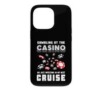 Jeu de Casino pour Mon Prochain Voyage de croisière jetons de Poker gagnent Coque pour iPhone 13 Pro