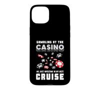 Jeu de Casino pour Mon Prochain Voyage de croisière jetons de Poker gagnent Coque pour iPhone 15 Plus