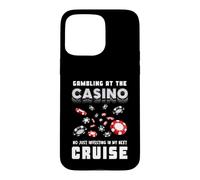 Jeu de Casino pour Mon Prochain Voyage de croisière jetons de Poker gagnent Coque pour iPhone 15 Pro Max