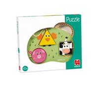 Jeu de casse-tête - Goula - Animaux de ferme - 3 pièces