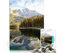 Jeu de Casse-tête Le Bonheur du lac de Montagne Puzzle 2000 pièces pour Adolescents 70x100cm Décoration d'intérieur pour Les Personnes de 14 Ans et Plus