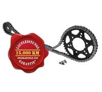 Jeu de chaînes pour Yamaha YZF-R6 (+50th Anniversary Edition) chaîne 530 2006-2012 X-Ring renforcé "16 à 46