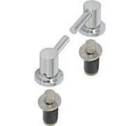Jeu de charnières Geberit pour abattant de toilettes 246336001 (2 pièces)