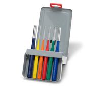 Jeu de chasse goupilles Exklusiv multicolores, cassette métallique Rennsteig Werkzeuge 425 530 6 RC