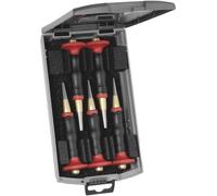 Jeu de chasse-pointes en cassette plastique Rennsteig Werkzeuge 424 142 0