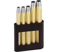 RENNSTEIG Set de chasse-rivets DIN 6434 5 pièces D. de rivet 2-6 mm
