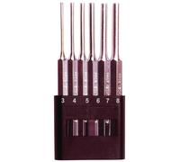 Jeu de chasses clous 3-8mm 6pcs Teng Tools PPS06