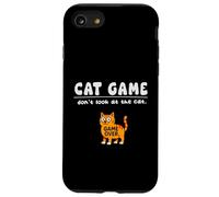 Jeu de Chat Amusant Dont Look Game Over Mom Dad Kids Coque pour iPhone SE (2020) / 7/8