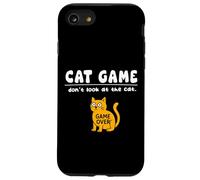 Jeu de Chat Amusant Dont Look Game Over Mom Dad Kids Coque pour iPhone SE (2020) / 7/8