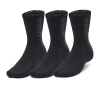 Jeu de chaussettes Under Armour 3-Maker 3pk Mid-Crew Taille de chaussures: 40-42 / Couleur: noir