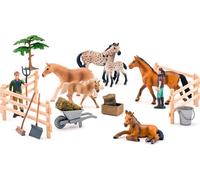 Jeu de chevaux avec gros-grain