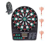 Jeu de cible électronique - ABS 26 x 20 x 3 cm | Kit de fléchettes de sport numériques Cible de pointage automatique avec écran LCD | Plateau de jeu interactif pour bar, divertissement, réunion d'amis