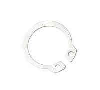 Jeu de circlips, clips en C, 1 à 100 pièces M3-M75, arbre en acier inoxydable 304 A2-70, anneau de retenue d'arbre de type C, circlip avec trou, joint d'étanchéité(M24-10pcs)