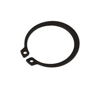 Jeu de circlips, clips en C, acier inoxydable 304 / manganèse 65Mn, verrouillage extérieur, anneau de retenue, circlips, collier d'arbre, carte, ressort de retenue de type C(65mn,15 (20pcs))