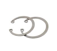 Jeu de circlips, clips en C, circlips de type C for trou 304 SUS, bague de retenue, retenue de roulement, circlip interne en métal, anneau élastique M8M9M10M11 à M75(M45-5Pcs)