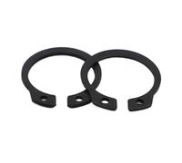 Jeu de circlips, clips en C, M6 M7 M8 M9 M10 M11 M12 - M50, anneaux de retenue externes de type C for arbre, anneaux élastiques en acier au carbone(M50 5pcs)